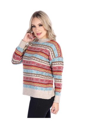 Saco Estampado Mujer