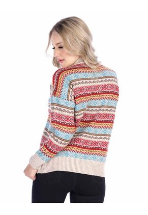 Saco Estampado Mujer