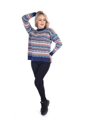 Saco Estampado Mujer