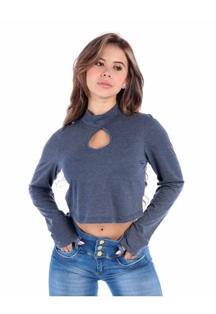 Blusa Manga Larga Mujer