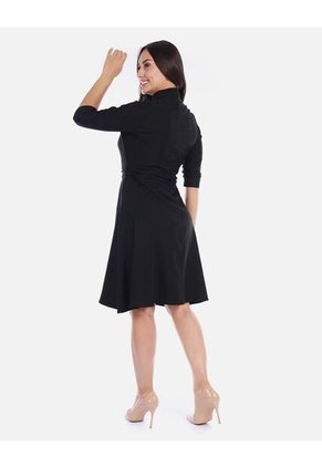Vestido Camisero Corto Para Mujer Elegante