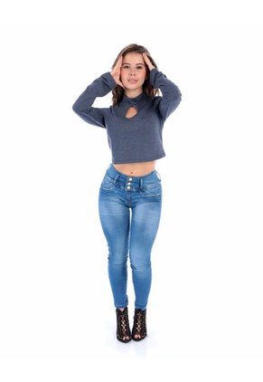 Blusa Manga Larga Mujer