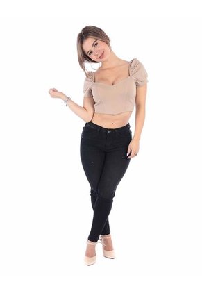 Crop Manga Princesa Mujer