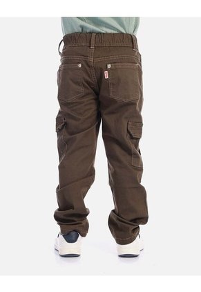 Pantalón Niño Casual Con Bolsillos Cargo