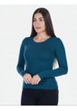 Camiseta Manga Larga Básica Para Mujer de Arequipe