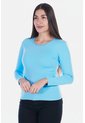 Camiseta Manga Larga Básica Para Mujer de Arequipe