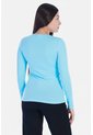 Camiseta Manga Larga Básica Para Mujer de Arequipe
