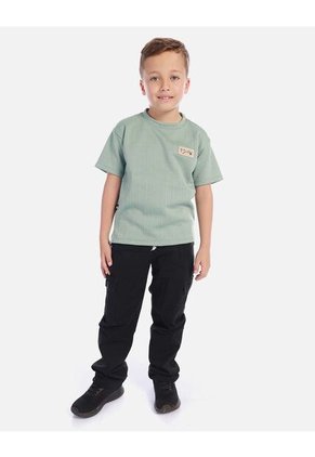 Pantalón Niño Casual Con Bolsillos Cargo