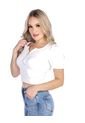 Blusa Mujer Unicolor Escote Cremallera de Arequipe