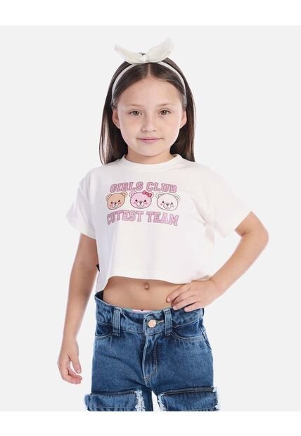 Blusa Infantil Para Niña Con Estilo Actual Y Cómodo