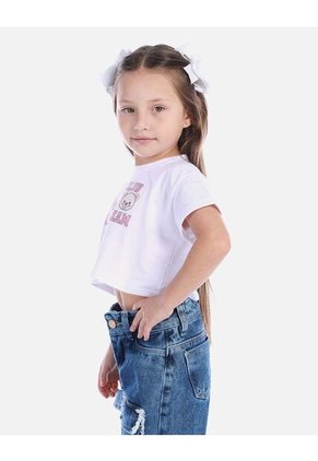 Blusa Infantil Para Niña Con Estilo Actual Y Cómodo