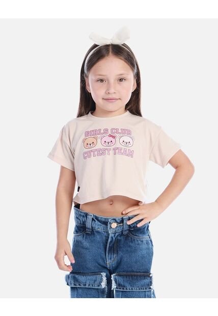 Blusa Infantil Para Niña Con Estilo Actual Y Cómodo