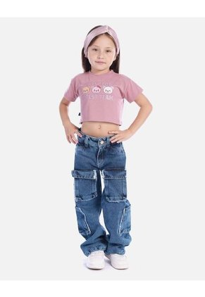 Blusa Infantil Para Niña Con Estilo Actual Y Cómodo