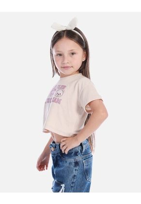 Blusa Infantil Para Niña Con Estilo Actual Y Cómodo