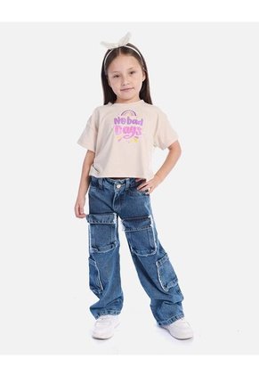 Blusa Infantil Para Niña Con Estilo Actual Y Cómodo