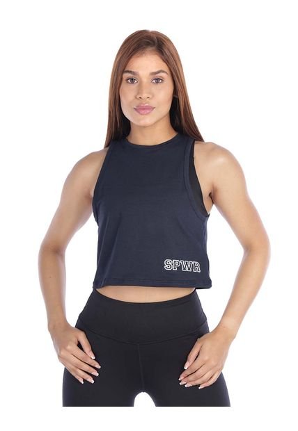 Crop Top Deportivo Semi Over Size Mujer