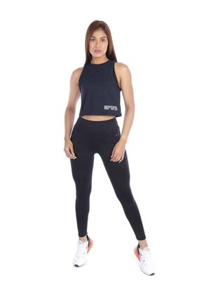 Crop Top Deportivo Semi Over Size Mujer