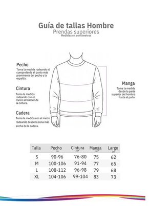 Buzo Básico Cuello Redondo Para Hombre