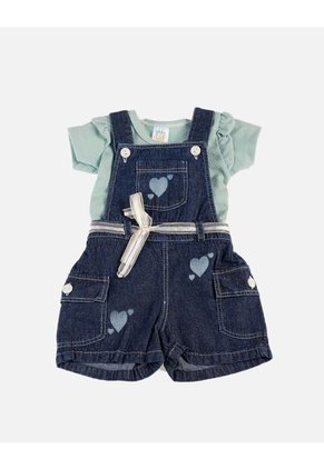 Overol Con Blusa Para Niña