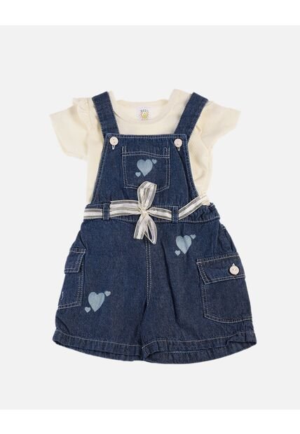 Overol Con Blusa Para Niña