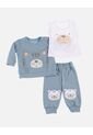 Conjunto Sudadera Para Bebé De Buzo + Body + Pantalón de Arequipe