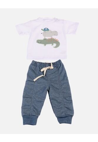 Conjunto Para Bebé De Camiseta + Pantalón Arequipe