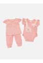 Conjunto Para Bebé De Blusa + Body + Pantalón de Arequipe