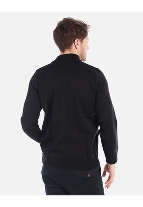 Chaqueta Tejida Para Hombre Con Cierre Frontal