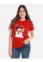 Camiseta Navideña Cómoda Y Divertida Para Mujer de Arequipe