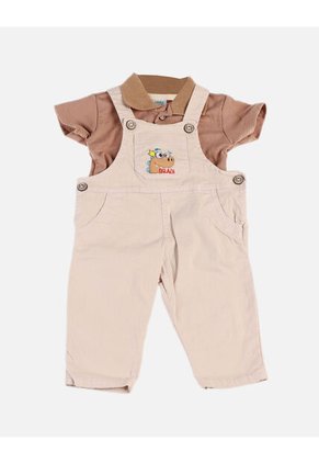 Overol Con Polo Para Niño