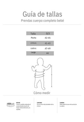 Set Primera Muda Para Bebé | 6 Prendas