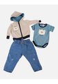 Conjunto Para Bebé De Chaqueta + Body + Pantalón de Arequipe