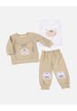 Conjunto Sudadera Para Bebé De Buzo + Body + Pantalón de Arequipe