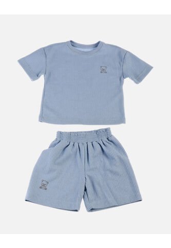 Conjunto Para Bebé De Camiseta + Pantaloneta Arequipe