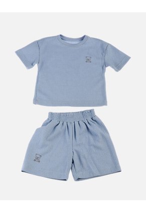 Conjunto Para Bebé De Camiseta + Pantaloneta