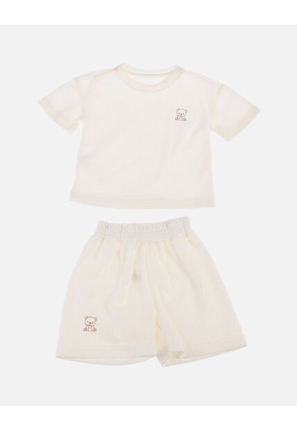 Conjunto Para Bebé De Camiseta + Pantaloneta
