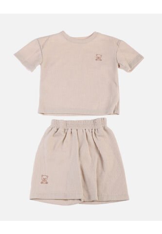 Conjunto Para Bebé De Camiseta + Pantaloneta Arequipe