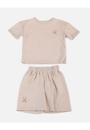 Conjunto Para Bebé De Camiseta + Pantaloneta