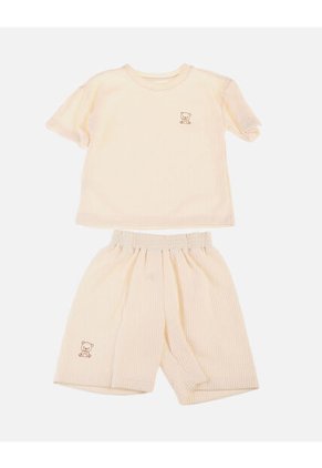 Conjunto Para Bebé De Camiseta + Pantaloneta