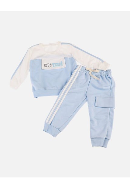 Conjunto Sudadera Para Bebé De Buzo + Pantalón