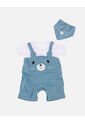 Conjunto Overol + Camiseta + Pañoleta Para Bebé de Arequipe