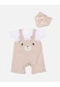 Conjunto Overol + Camiseta + Pañoleta Para Bebé de Arequipe