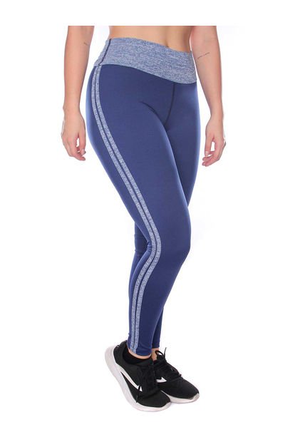 Leggins azul marino de fibras recicladas - SEAMLESS SOFTY | Maison Lejaby