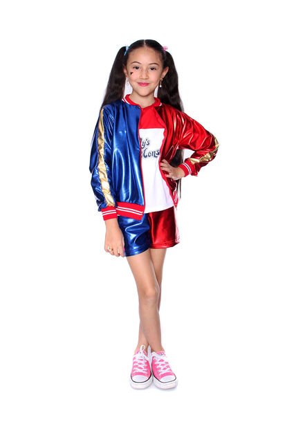 Disfraz Para Niña De Harley Queen