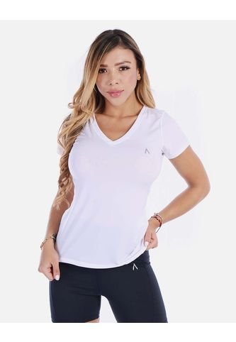 Camiseta Deportiva Cuello V Manga Corta Arequipe