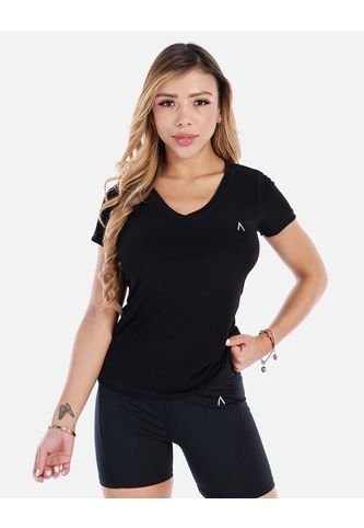 Camiseta Deportiva Cuello V Manga Corta Arequipe