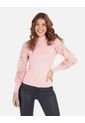 Blusa Tejida Con Mangas En Encaje de Arequipe