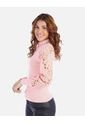 Blusa Tejida Con Mangas En Encaje de Arequipe