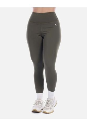 Legging Deportivo Mujer Cintura Alta Verde Militar Arequipe