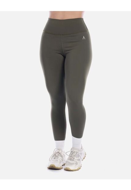 Legging Deportivo Mujer Cintura Alta Verde Militar